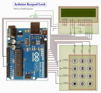 Keypad-based locking system - Arduino