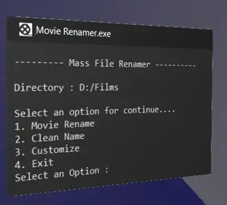 Movie Renamer - CLI
